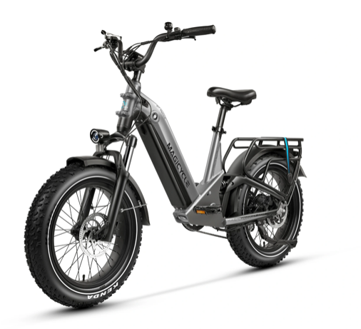 Magicycle Deer 20" Soft Tail Step-Thru 4.8" WIDE Fat Tire Electric Bike