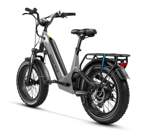 Magicycle Deer 20" Soft Tail Step-Thru 4.8" WIDE Fat Tire Electric Bike