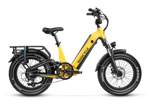 Magicycle Deer 20" Soft Tail Step-Thru 4.8" WIDE Fat Tire Electric Bike