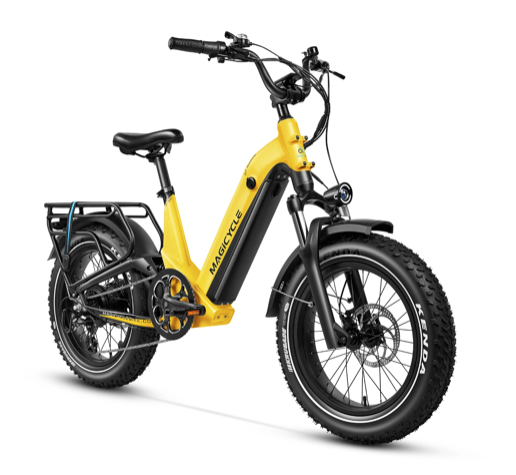 Magicycle Deer 20" Soft Tail Step-Thru 4.8" WIDE Fat Tire Electric Bike