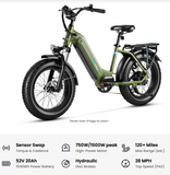 Magicycle Ocelot Pro 2.0 Step Thru Fat Tire Electric Bike