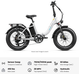 Magicycle Jaguarundi Torque Sensor48V / 750W Folding STEP-THRU Fat Tire Ebike
