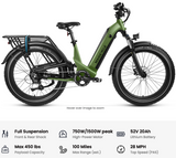 Ebike SUV - Magicycle Deer Softail Full Suspension Ebike Also Avail. in 2.0 Model Call!