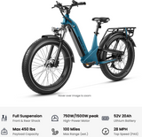 Ebike SUV - Magicycle Deer Softail Full Suspension Ebike Also Avail. in 2.0 Model Call!