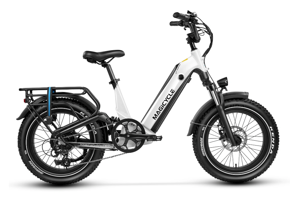 Magicycle Deer 20" Soft Tail Step-Thru 4.8" WIDE Fat Tire Electric Bike