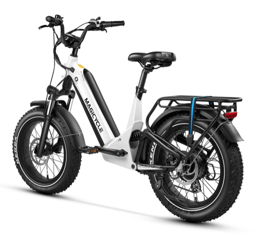Magicycle Deer 20" Soft Tail Step-Thru 4.8" WIDE Fat Tire Electric Bike