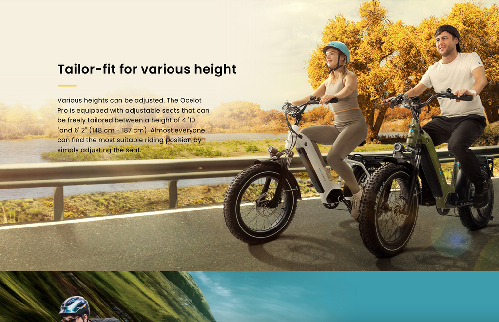 Magicycle Ocelot Pro 2.0 Step Thru Fat Tire Electric Bike