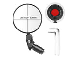 HD Glass Convex Lens Bicycle Rearview Mirror