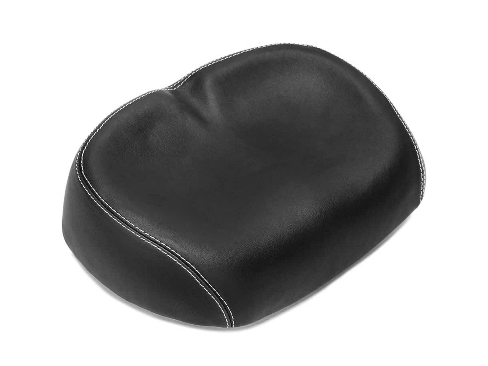 Noseless Wide Large Bike Seat Saddle