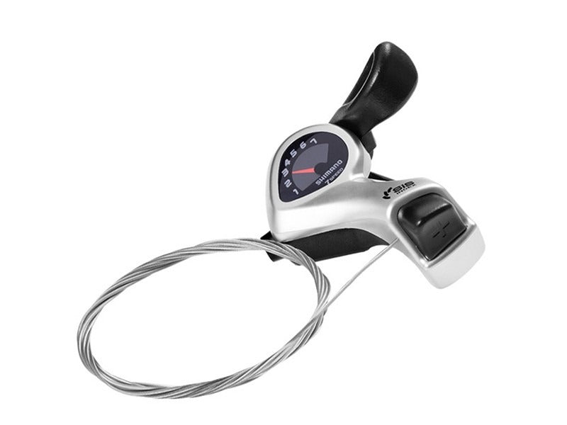 electronic gear shifter bike Magicycle E-bike Shimano 7 Speed Gear Shift System– Big Cove E Cycles