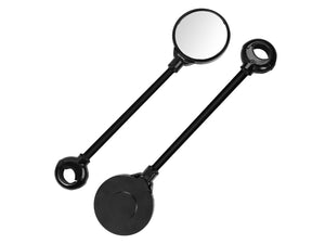 Adjustable Long Arm Round HD Glass Convex Rearview Mirror