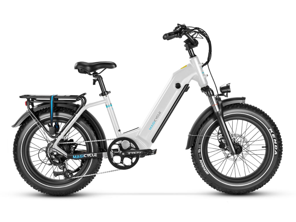 e-cycle electric bicycle Magicycle Ocelot Pro Long Range Step-Thru Fat Tire Electric Bike– Big Cove E Cycles